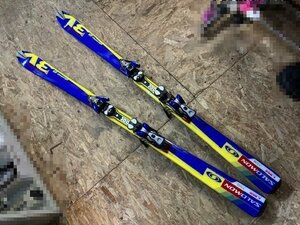 1★171 中古 スキー《SALOMON/サロモン》demo8 3v パイロット / S810 Ti 165㎝ 2004年モデル [店頭引取OK!!札幌市]