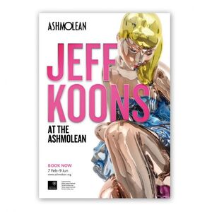 ジェフ・クーンズ【展覧会ポスター Seated Ballerina, 2017】 Jeff Koons