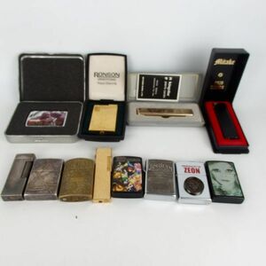 1円スタート激レア dunhill ダンヒル RONSON ロンソン ZIPPO ジッポー 他 昭和レトロ 当時物 ガス オイル ライター まとめ 31045 11-2