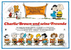 ドイツ版ポスター『スヌーピーとチャーリー』（A Boy Named Charlie Brown）★A3★ピーナッツ/Snoopy/チャーリー・ブラウン