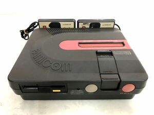 SHARP AN-500B ツインファミコン 本体のみ ジャンク品 / シャープ 昭和 レトロ ゲーム機 い975a