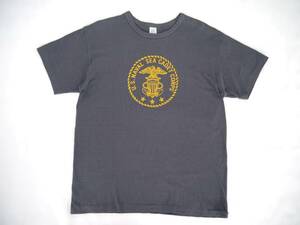 WAREHOUSE ウエアハウス 4064 2nd-HAND プリントTシャツ (M) セコハン セカンドハンド US NAVAL