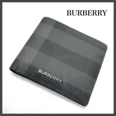 【極美品✨】　BURBERRY バーバリー　二つ折り財布　メンズ　札入れ