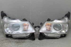 日産 ルークス ハイウェイスター (ML21S) 純正 コイト ヘッドライト 左右セット HID キセノン バラスト レベライザー 100-59207 p038946