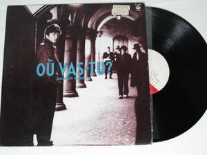 LP レコード ★ 中村雅俊 OU VAS-TU ? 　ウ・ヴァ・テュ？ ★ 