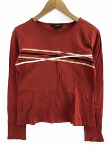 BURBERRY バーバリー カットソー 160Acm 赤 ■■ ☆ eba5 子供服