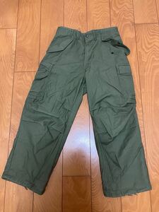 実物 m65 small short field pants カーゴパンツ　ヴィンテージ　