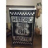 ルート66　ROUTE　66フラッグ / アメリカン フラッグ (Ｂ)　アメリカルート66,ルート66雑貨 アメリカン雑貨、アメリカ雑貨