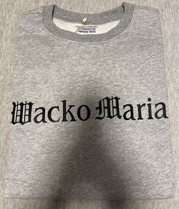 【新品未使用】WACKO MARIA GRAY SWEAT グレー M SIZE 