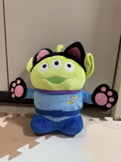 エイリアン 猫耳 ぬいぐるみ 約30cm