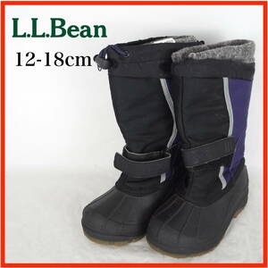 EB6251*L.L.Bean*エルエルビーン*キッズスノーブーツ*12-18cm*黒