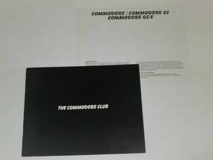 【カタログのみ】オペル　THE COMMODORE CLUB　コモドーレ　1971　コモドーレ/コモドーレ GS/コモドーレ GS E