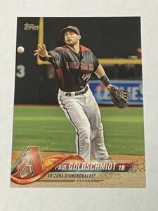 PAUL GOLDSCHMIDT 2018 TOPPS SERIES 2 #618 CARDINALS 即決