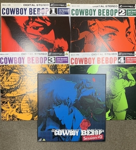 107 LD アニメ COWBOY BSBOP カウボーイビバップ 5点 セット バンダイビジュアル株式会社 レーザーディスク