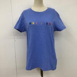 TOMMY JEANS XS トミー ジーンズ Tシャツ 半袖 クルーネック T Shirt 青 / ブルー / 10123066