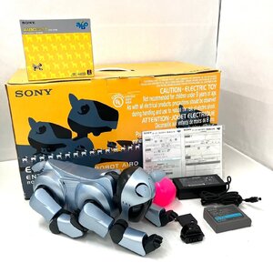 SONY ソニー ENTERTAINMENT ROBOT aibo ERS-210 アイボ シルバー バーチャルペット 使用感少ない★極美品クラス★【09132】