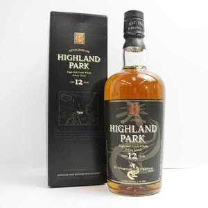 1円~HIGHLAND PARK（ハイランドパーク）12年 オークニー アイランド セントマグナスフェスティバル 40％ 700ml X24L170053