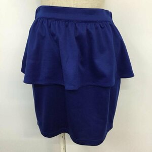 KBF FREE ケービーエフ スカート ミニスカート Skirt Mini Skirt Short Skirt 青 / ブルー / 10044974