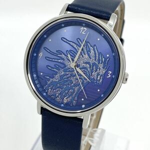 未使用 ジブリ もののけ姫 限定モデル 腕時計 SEIKO ALBA クォーツ quartz ブルー シルバー ACCK723 537/700本 セイコー ghibli Y1479