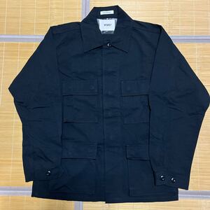 21ss WTAPS WMILL LS 01 SHIRT NYCO RIPSTOP ミリタリーシャツ　ジャケット　JACKET 黒　ブラック　M-65 1 WTVUA design COLLEGE