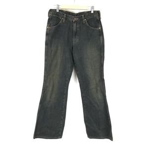 日本製★Wrangler/ラングラー★黒デニムパンツ/ジーンズ【メンズ30/股下72cm】コットン/ズボン/Pants/Trouser◆BH743