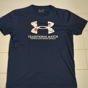 【非売品】TRADITIONAL MATCH 70回記念選手支給Tシャツ 2019/6/23　法政対関大 MDアンダーアーマー UA