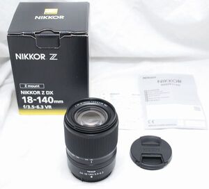 【新品・未使用 メーカー保証書 付属品完備】Nikon ニコン NIKKOR Z DX 18-140mm f/3.5-6.3 VR