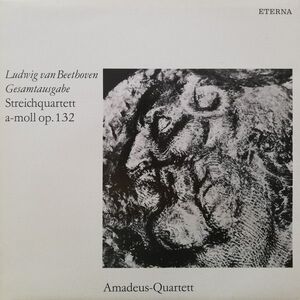 東ドイツLP Ludwig van Beethoven - Amadeus-Quartett Streichquartett A-Moll Op. 132 825852 ETERNA /00260