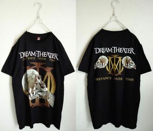 DREAM THEATER ドリームシアターTシャツ Lサイズ☆ DISTANCE OVER TIME