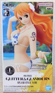 未開封★ ワンピース GLITTER&GLAMOURS SPLASH STYLE NAMI ナミ フィギュア ②