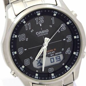 ★良品 1円 CASIO カシオ リニエージ LCW-M100 ソーラー電波 動作品 KN0971T（XX 83）