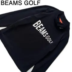 BEAMS GOLF ビームスゴルフ　モックネック　ゴルフウェア　ロゴ　メンズ