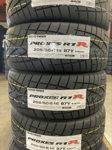 ◇【送料税込新品４本価格】205/50R16 87V TOYO PROXES R1R トーヨー PROXES 205/50-16 スポーツラジアル タイヤ サーキット 峠 日本製