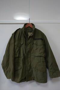 ミリタリー　ジャケット　ALPHA　INDUSTRIES　M-65　フライトジャケット