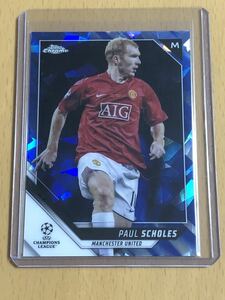 Paul Schole 2021-22 Topps Chrome Sapphire Edition UEFA Champions League Legend Image Variations