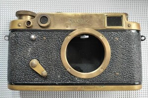 激レア ゴールド ライカ　Gold Leica フィルムカメラ 希少 ヴィンテージ　Vintage フェイクライカ 戦時当時物 ボディ