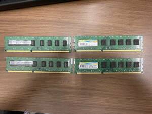 No：DIMM002◆まとめ売り！PC用メモリ(Windows機で使用)DDR-3（PC3）/デスクトップPC用 ジャンク品（取り外す前は作動していました）