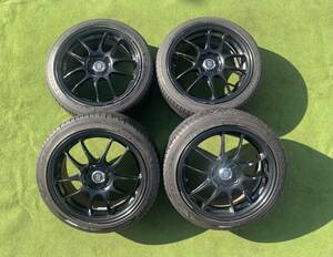 ◆希少！ ENKEI エンケイ PF01 ◆16x7J+43/PCD:100/4穴◆4本.195/45R16.ロードスター/シビック/インテグラ/アクア/ヤリス等