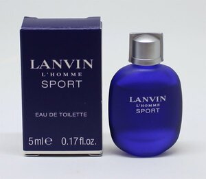 【送料無料】未使用 ランバン オム スポーツ 5ml ミニ香水◆ランバンオムスポーツ◆ランバンメン◆ランバンスポーツ◆ランバン 香水◆