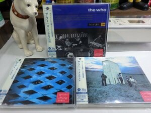 星2｜新品同様Like NEW!★Hi-RES, UHQCD（3-SET）/ USM 2018 / w/OBI / 廃盤★The Who まとめてセット