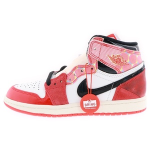 ナイキ PS Air Jordan 1 エアジョーダン1 ネクストチャプター ハイカットスニーカー レッド キッズ US2.5Y/21.5cm DV1749-601