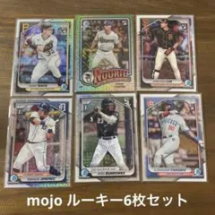 topps 2024 bowman mojo 6枚セット