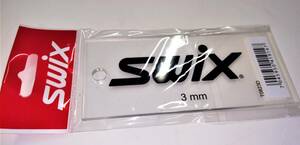 SWIX　T0823D　3mm厚アクリルスクレイパー　128mm×55mm×3mm