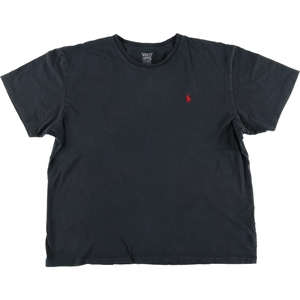 古着 ラルフローレン Ralph Lauren POLO RALPH LAUREN 半袖 ワンポイントロゴTシャツ メンズXXL /eaa441502 【SS2409_50%】