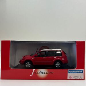 京商 Jコレクション 1/43 NISSAN X-TRAIL Burning Red 日産 初代 エクストレイル バーニングレッド ミニカー モデルカー T30