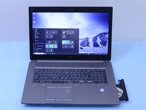 hp ZBook17 G6 Core i7 9750H 32GB SSD512GB HDD1TB BD Quadro T1000 Win10/Win11 ノートパソコン PC 管理B11