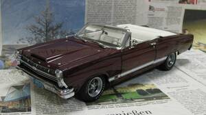 ★激レア絶版*世界650台*GMP*1/18*1967 Ford Fairlane GT Convertible バーガンディ