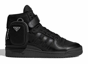 PRADA Re-Nylon adidas Forum High "Black" 25cm GY7040