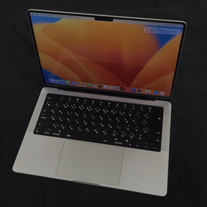 1円 Apple A2442 MKGR3J/A MacBookPro ノートPC 14インチ M1 Pro 512GB 16GB OS Ventura