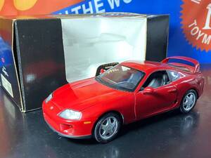 京商 KYOSHO 1/18 TOYOTA SUPRA トヨタ スープラ JZA80 赤 RED 左ハン 08061R 展示品